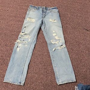 It is loose for me from thighs